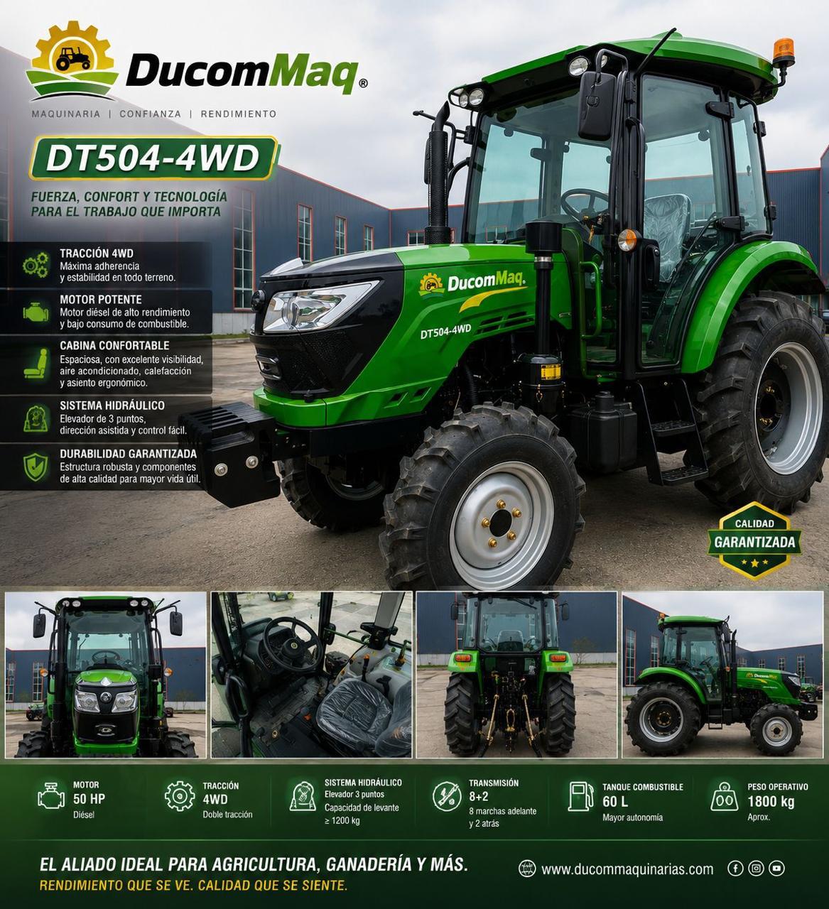 Tractor 50HP versión 2027