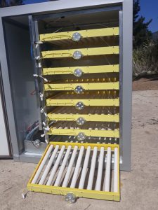 incubadora 500 huevos Full Automatica