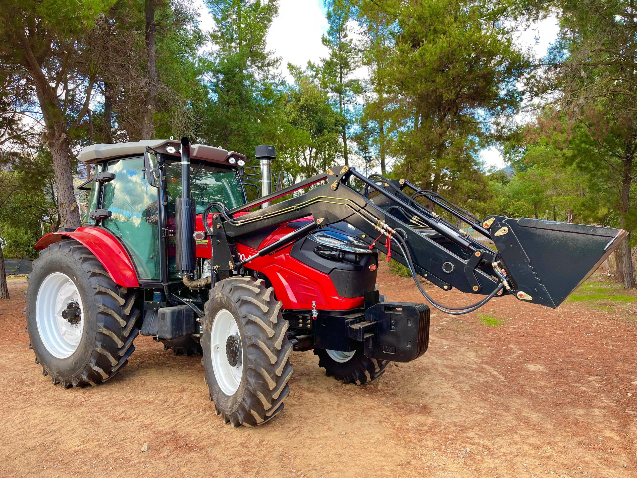 Tractor diésel de 200 HP